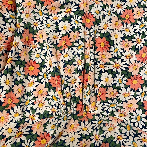 TOPSHOP Empire Waist Open-Back Floral Dress - Picture 5 of 6